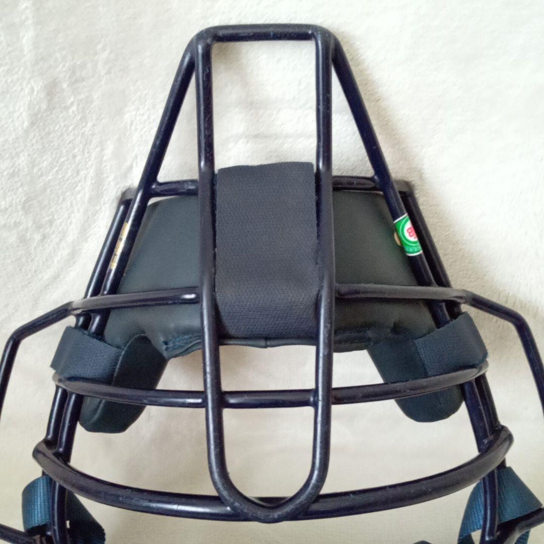 ミズノ 野球 軟式用 キャッチャー ヘルメット Oサイズ&マスク ブラック