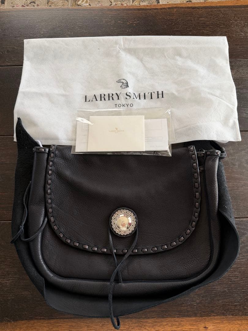 LARRY SMITH LEATHER DEERSKIN BAG 別注　ゴローズ