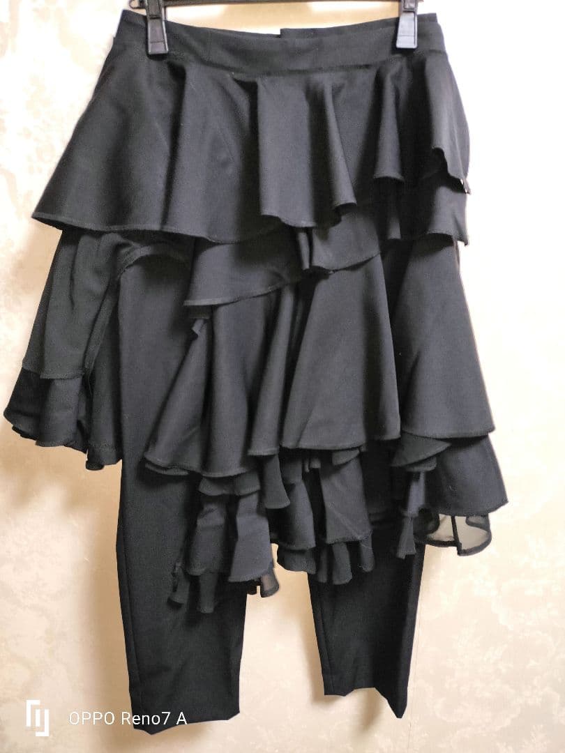 COMMEdesGARCONS コムコムフリルドッキングパンツ