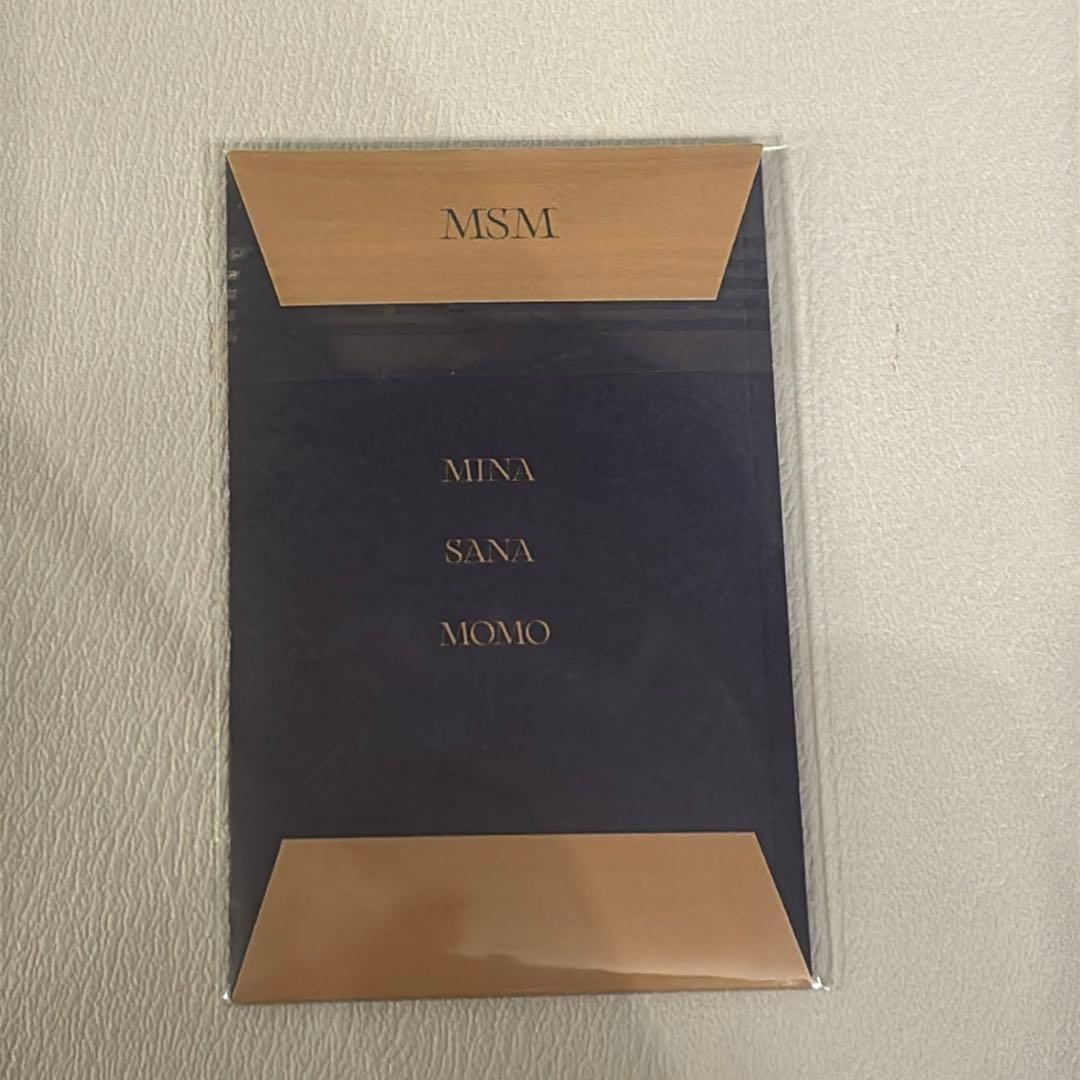 おまけ付き MISAMO リスニングパーティ 入場特典 3枚入り