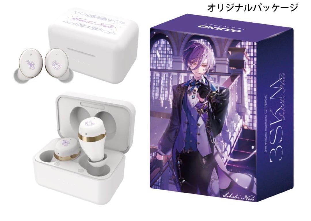 榊ネス ワイヤレスイヤホン オンキョー にじさんじ