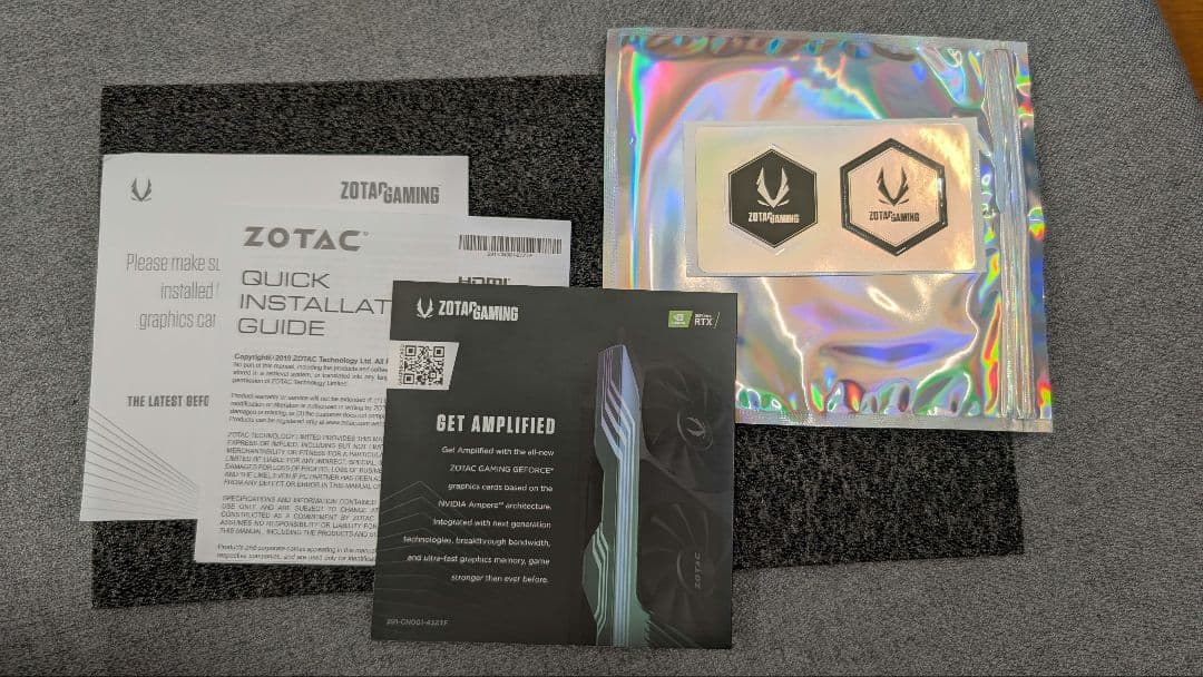 ジャンク　ZOTAC GeForce RTX3060ti TwinEdge