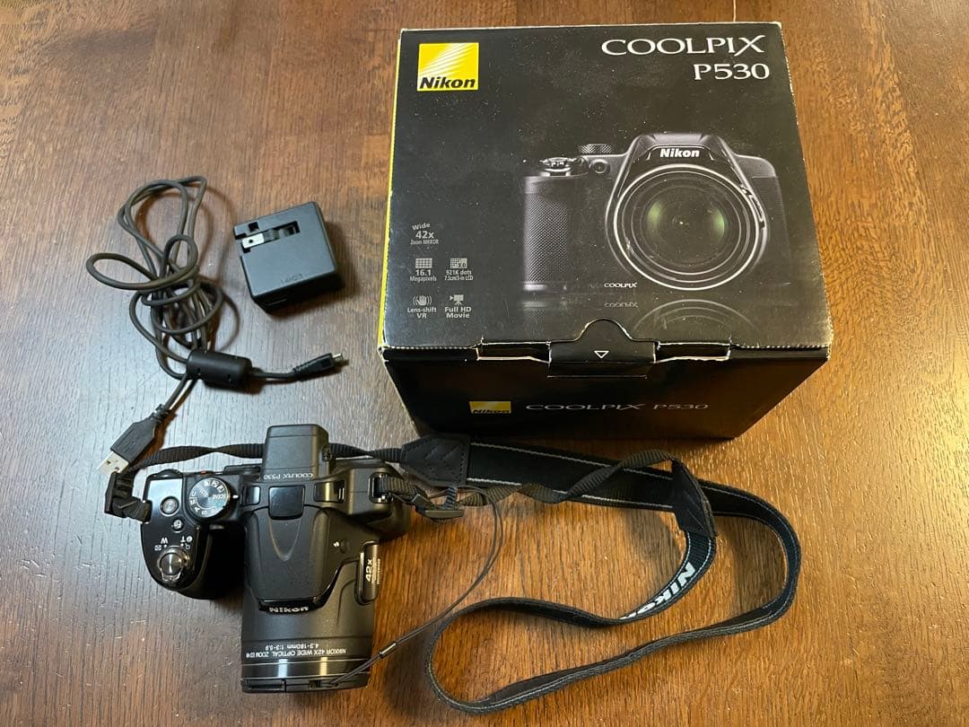 Nikon COOLPIX P530 汎用充電池新品交換　可動品