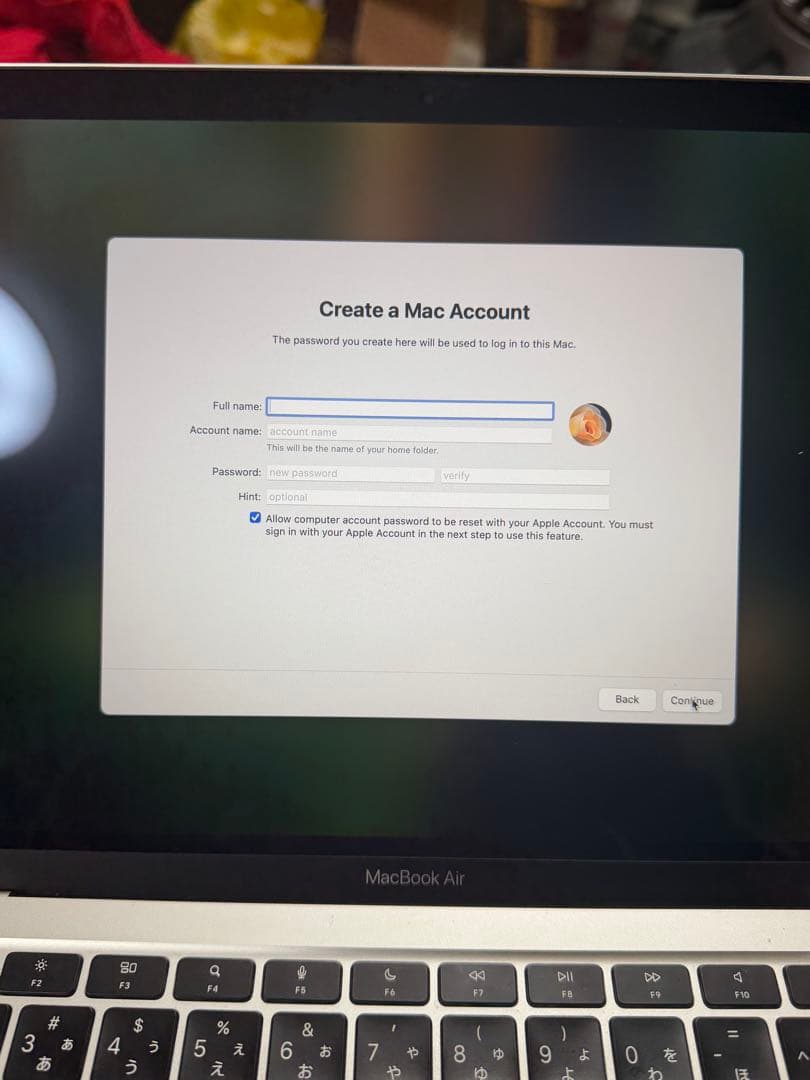 M1 MacBook Air 13インチ 8GB 256GB シルバー