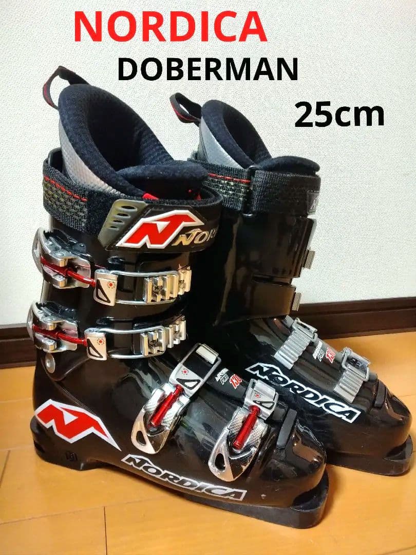 【NORDICA☆】25/25.5cm スキーブーツ☆ 送料無料！