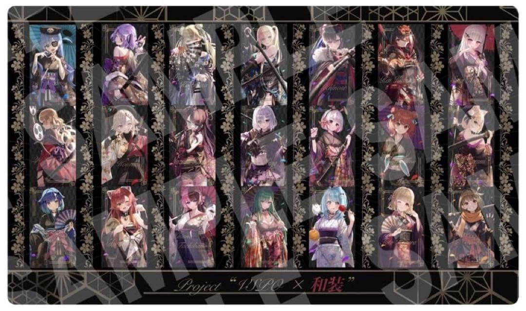 VGGC 8th しゃきしゃきレタス 和装 企画 マウスパッド　ぶいすぽっ！