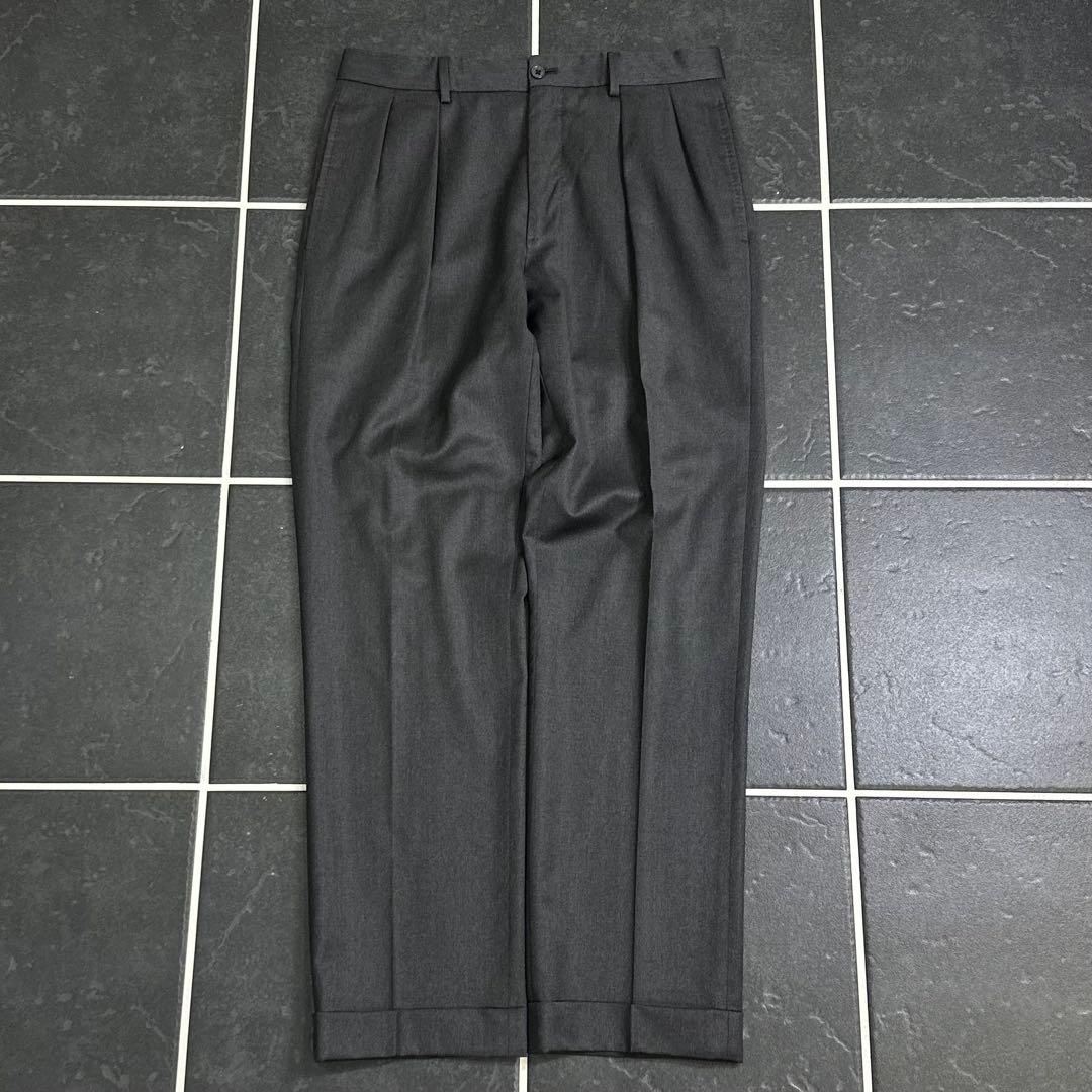 90s Polo Ralph Lauren イタリア製　ウールギャバ　スラックス