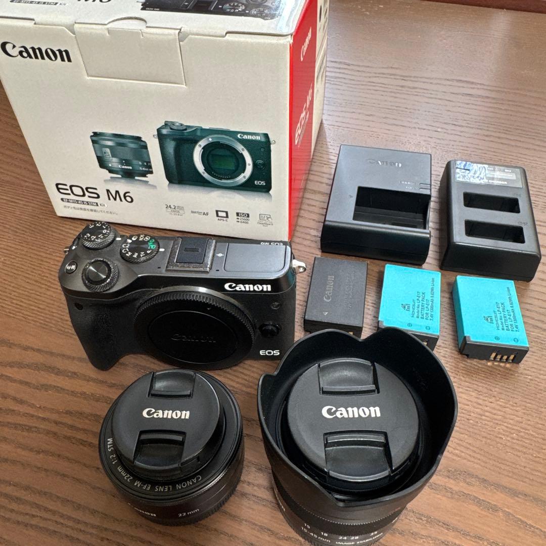 Canon EOS M6 レンズキット