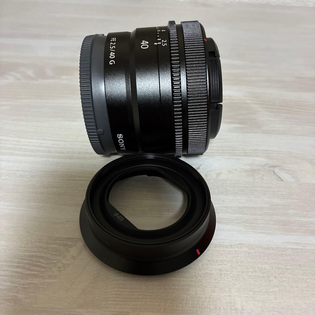 SONY FE 40mm F2.5 G 単焦点レンズ SEL40F25G