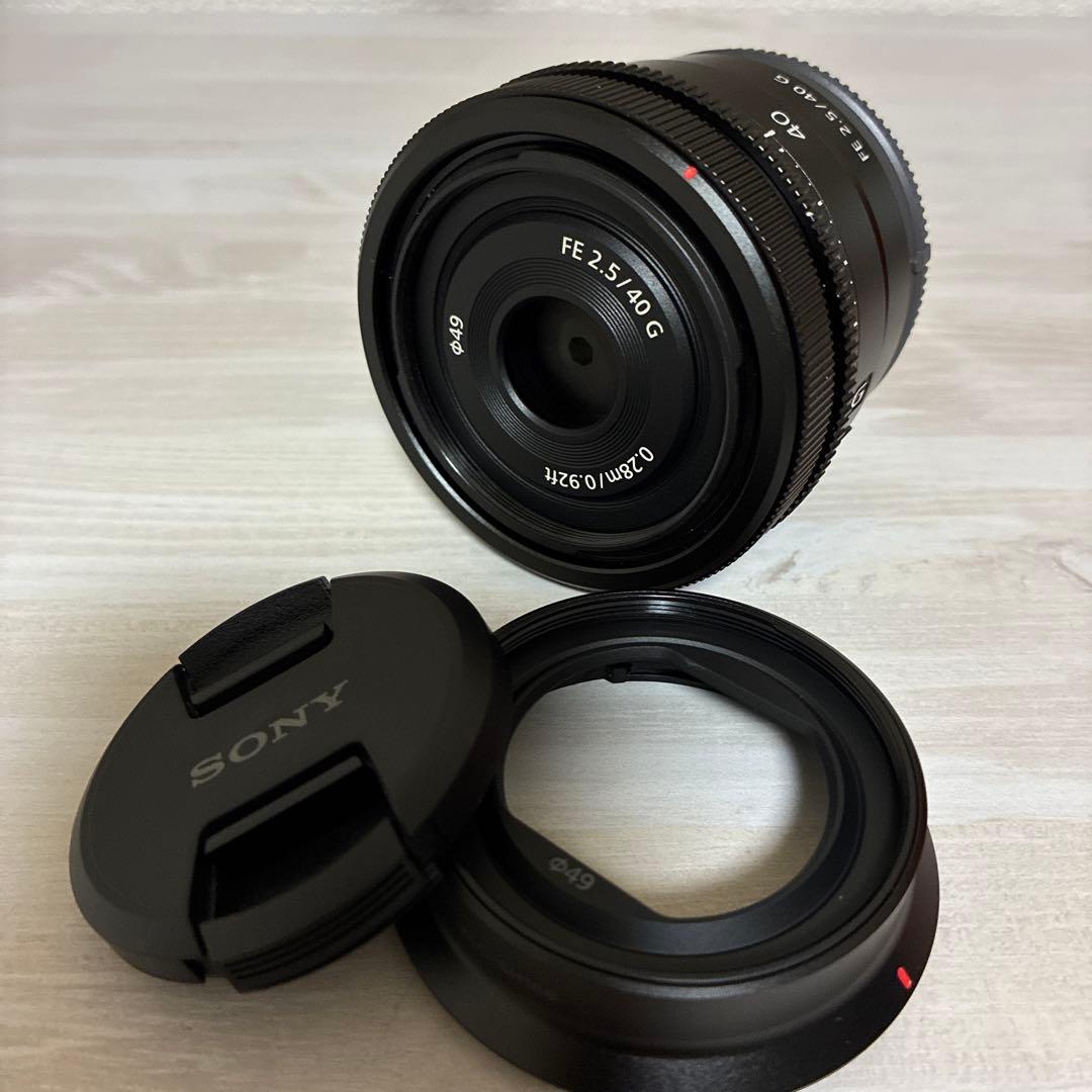 SONY FE 40mm F2.5 G 単焦点レンズ SEL40F25G