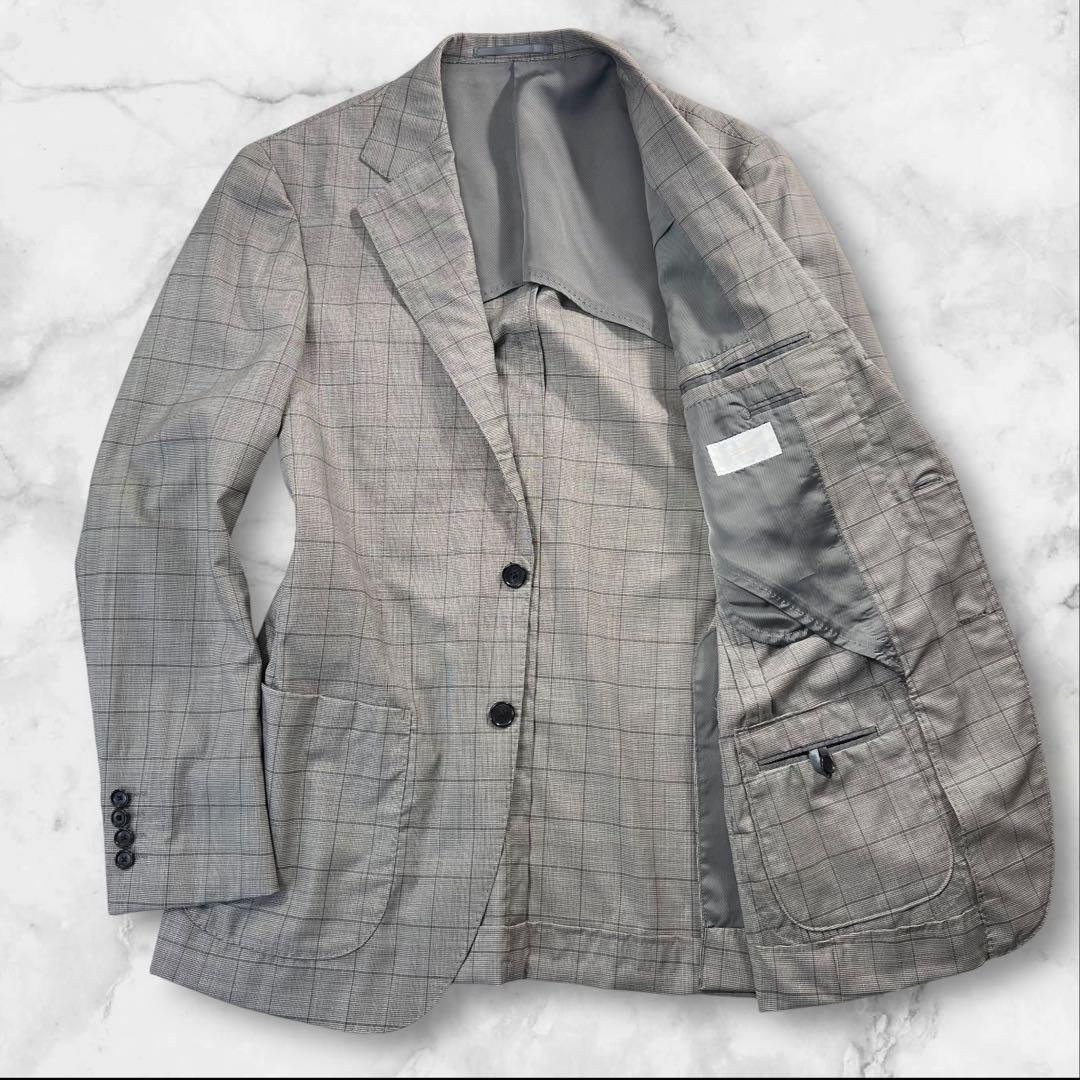 極美品 EDIFICE×Loro Piana 3B段返 テーラードジャケット M