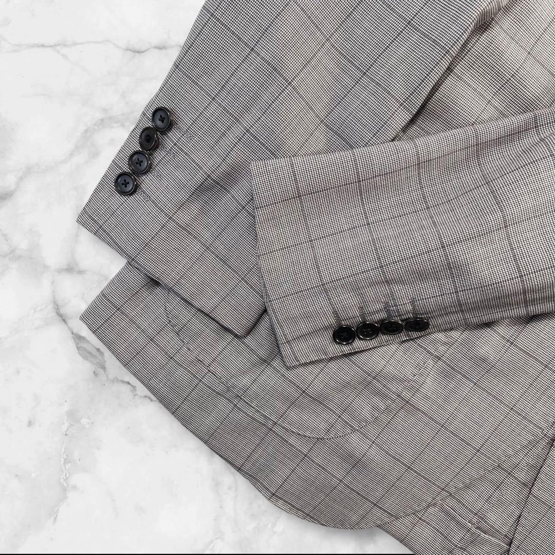 極美品 EDIFICE×Loro Piana 3B段返 テーラードジャケット M