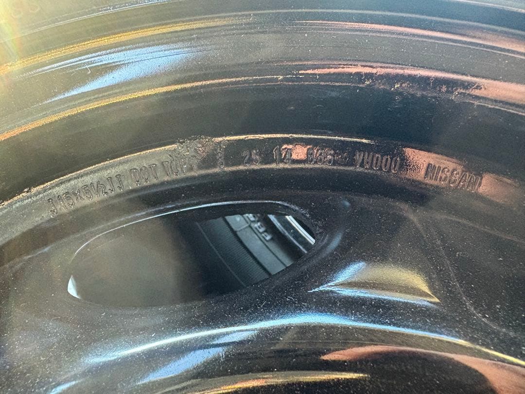 ヨコハマiG91 195/80R15 LT スタッドレス　NV350 4本