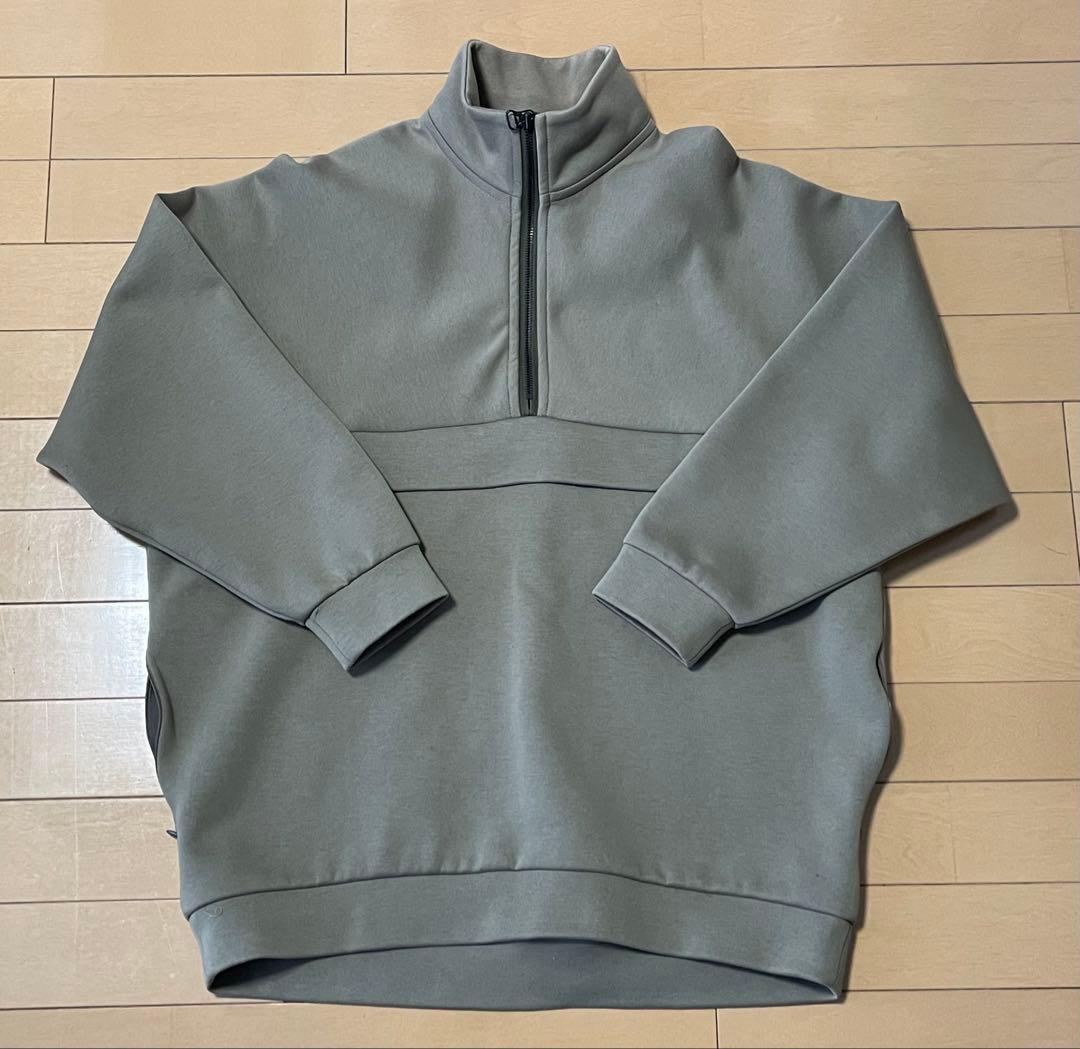 Graphpaper グラフペーパー ハーフジップ トレーナー　スウェット