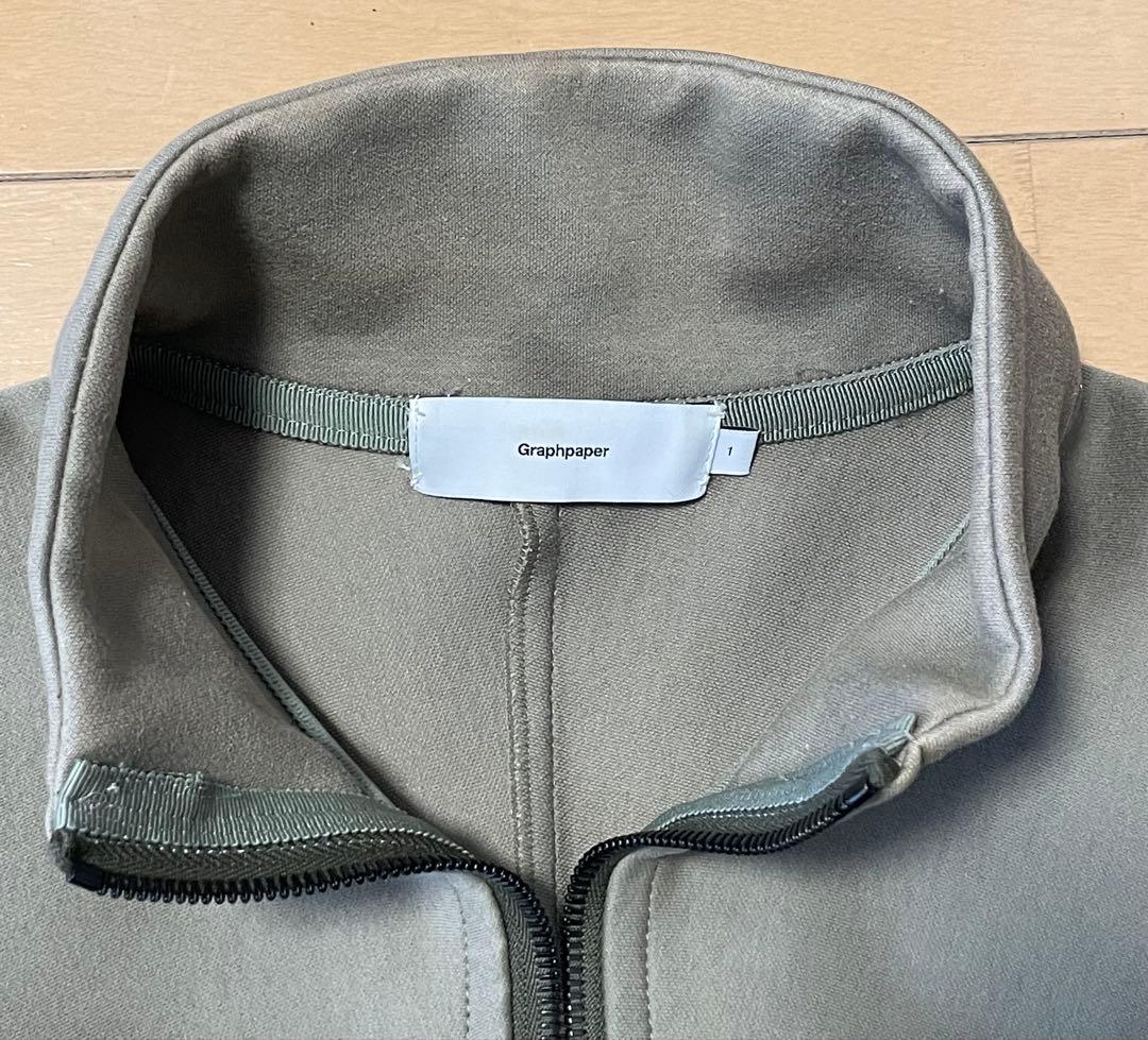 Graphpaper グラフペーパー ハーフジップ トレーナー　スウェット