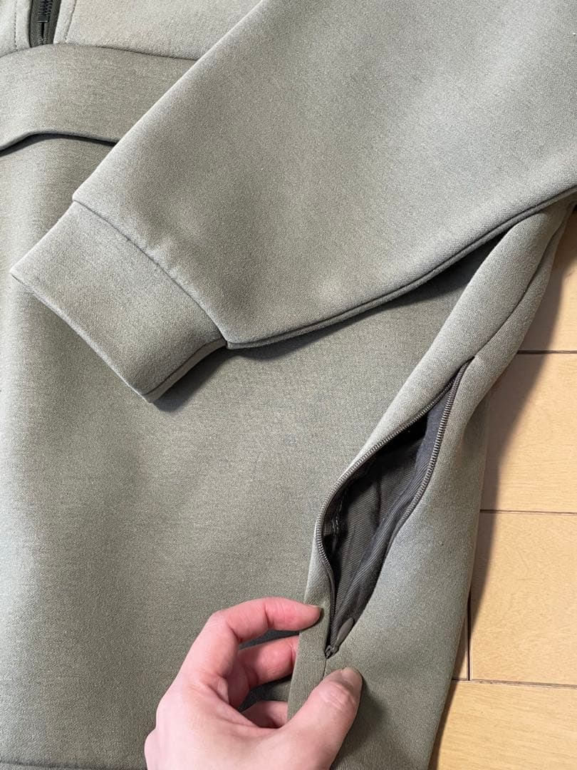 Graphpaper グラフペーパー ハーフジップ トレーナー　スウェット