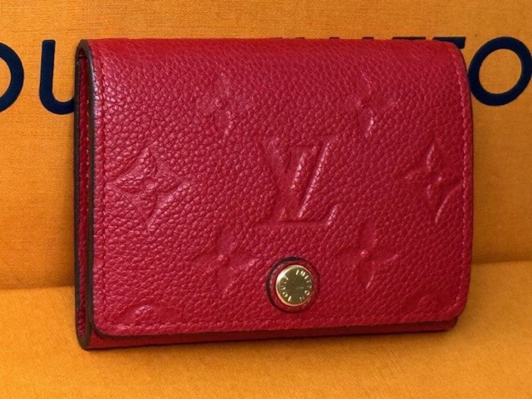 【確実正規品】超極美品！ルイヴィトン　アンプラント　名刺カードケース