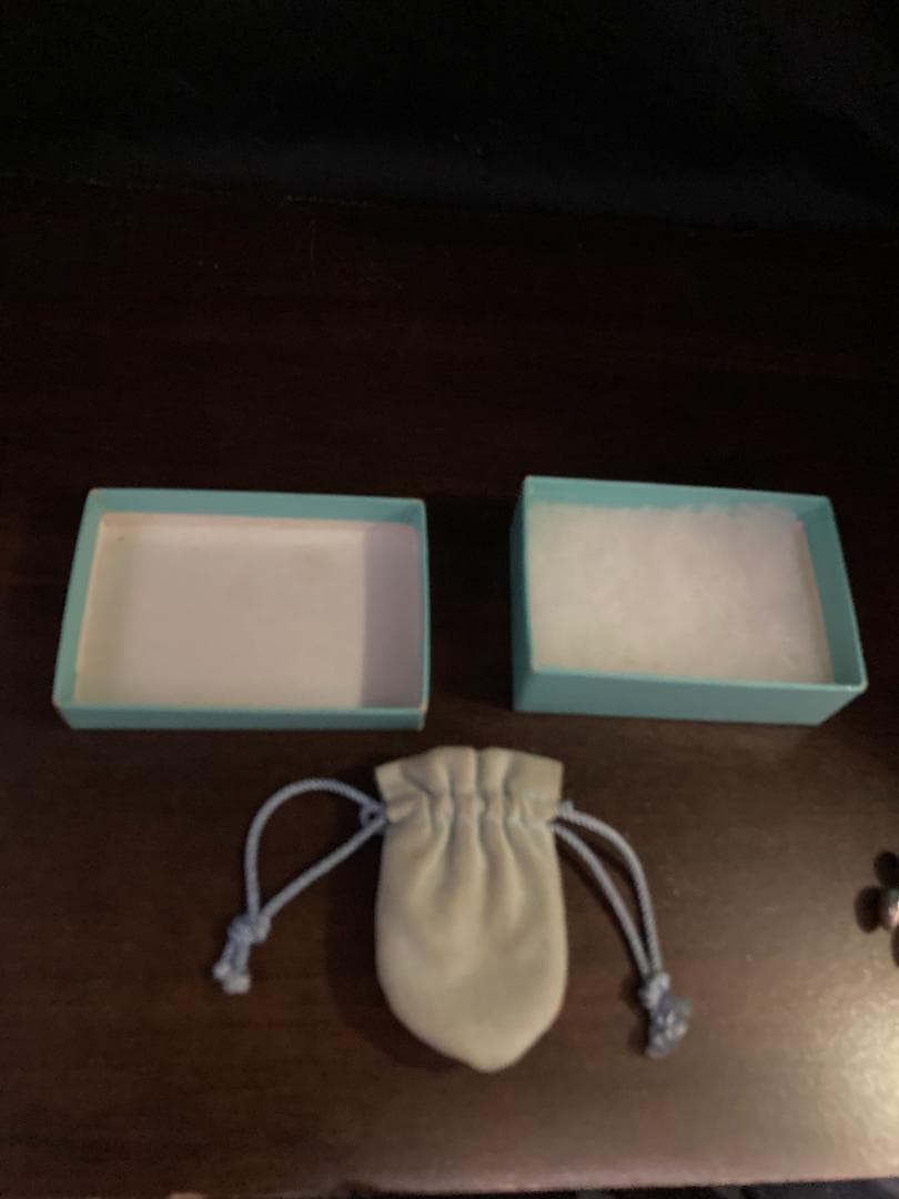 美品 ティファニー ティアドロップ エルサペレッティ カフス ラージ シルバー