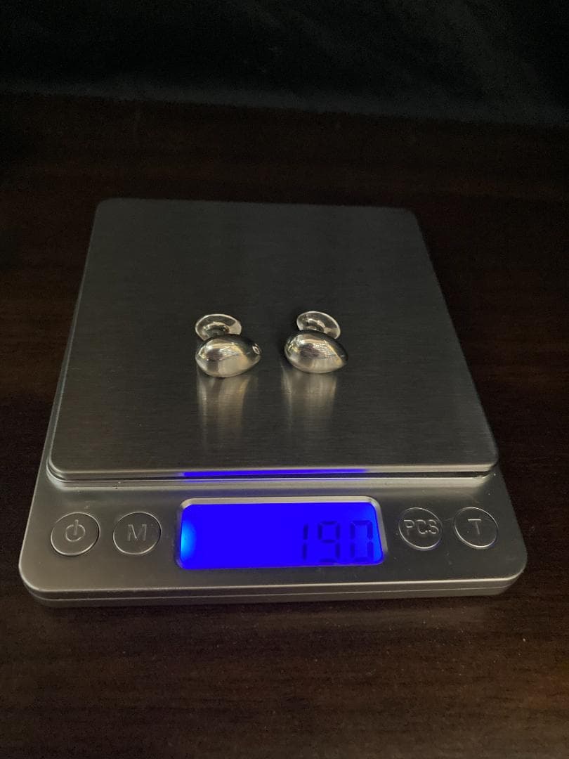 美品 ティファニー ティアドロップ エルサペレッティ カフス ラージ シルバー