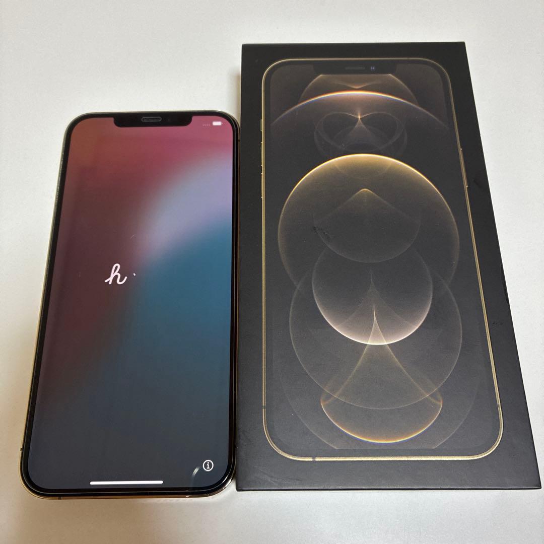 Apple iPhone 12 ProMaxゴールド 256GB SIMフリー