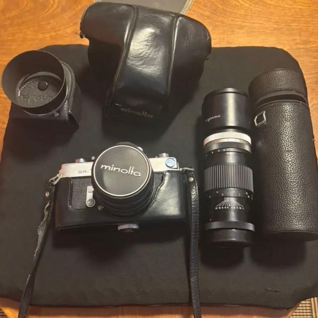 Minolta SR-7 一眼レフカメラ 50mmレンズ付き
