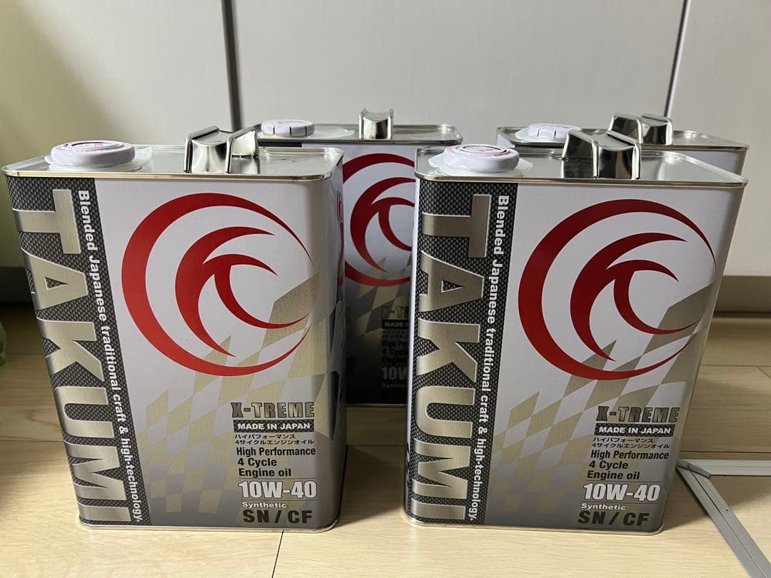 TAKUMI 10W-40 エンジンオイル 8L＋オマケ