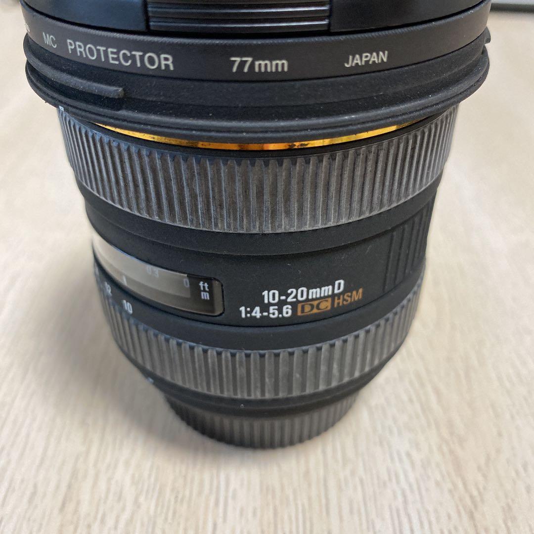 SIGMA 10-20mm d f4-5.6 EX DC HSM ニコン