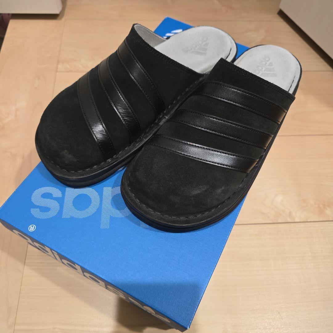 adidas ADICLOG ブラック サボサンダル US8 アディクロッグ