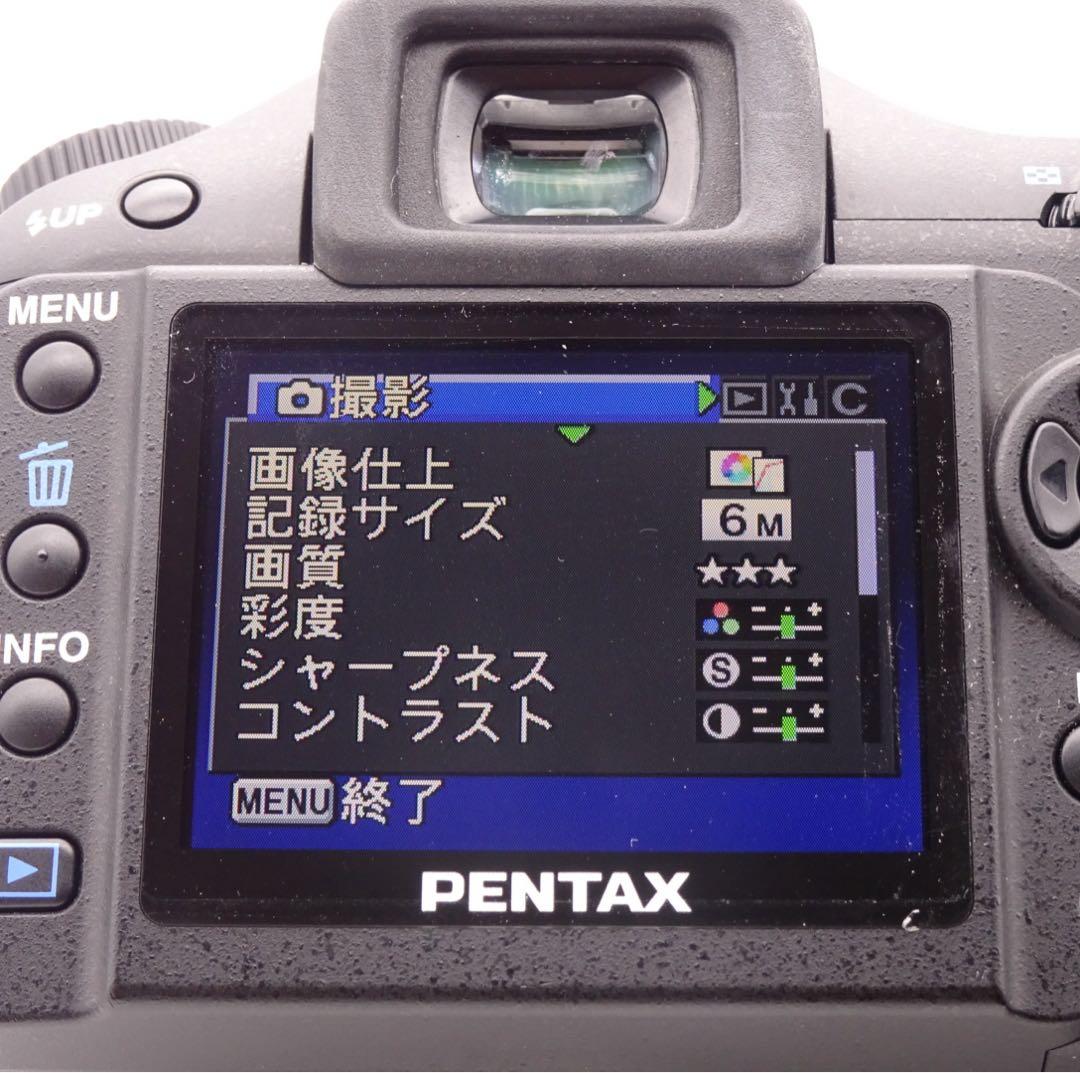 【動作確認済】 PENTAX K100D Pentax 18-55 ii セット