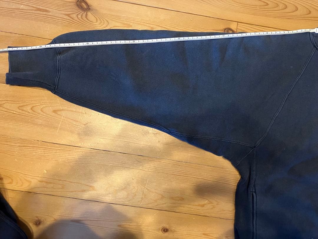 90s Championリバースウィーブ モックネック　ブラック