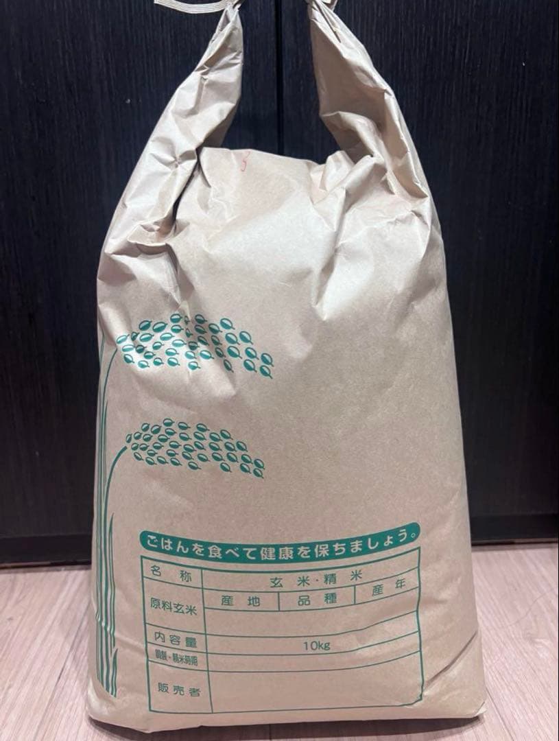 令和６年産　白米 10kg クラフト紙袋入り