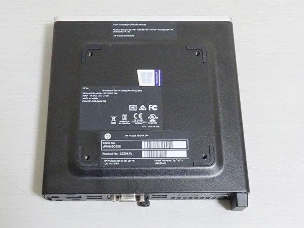 ミニPC HP ProDesk 400 G4 Core i5