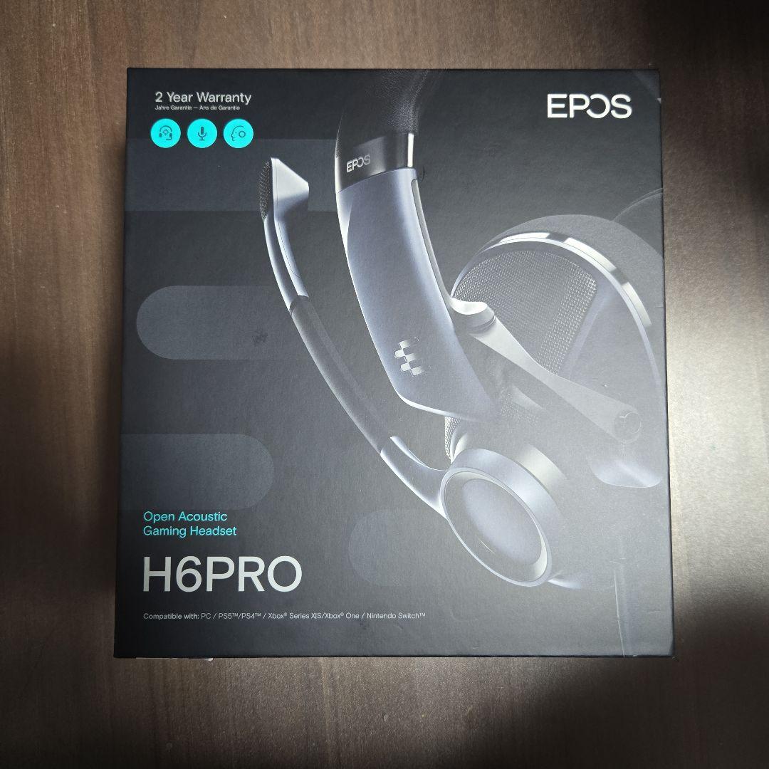 EPOS H6PRO 開放型 オープンアコースティックヘッドセット