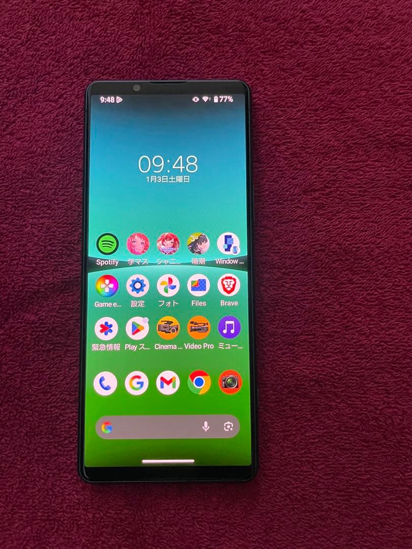 【レンズに傷】Xperia 5 IV ドコモ版 SIMロック解除済み