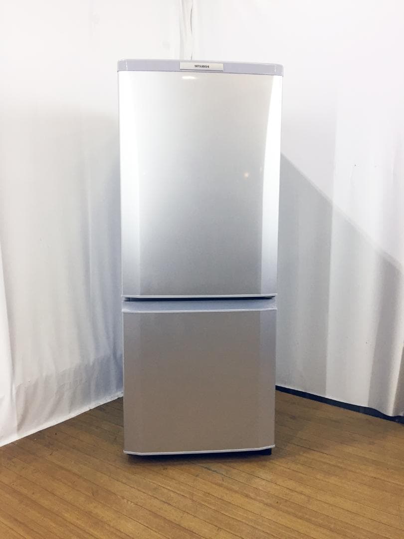 送料無料♦三菱 146L 冷蔵庫【♦MR-P15S-S】