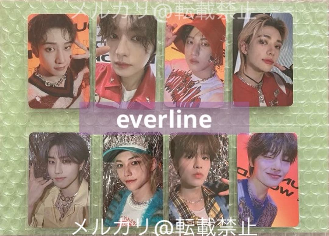 Stray Kidsスキズ 5star everline 特典トレカ コンプ8枚