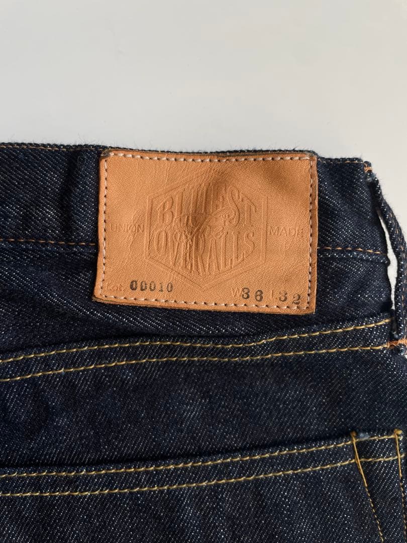 The Bluest Overalls Reiwa Denim ユニオン W36
