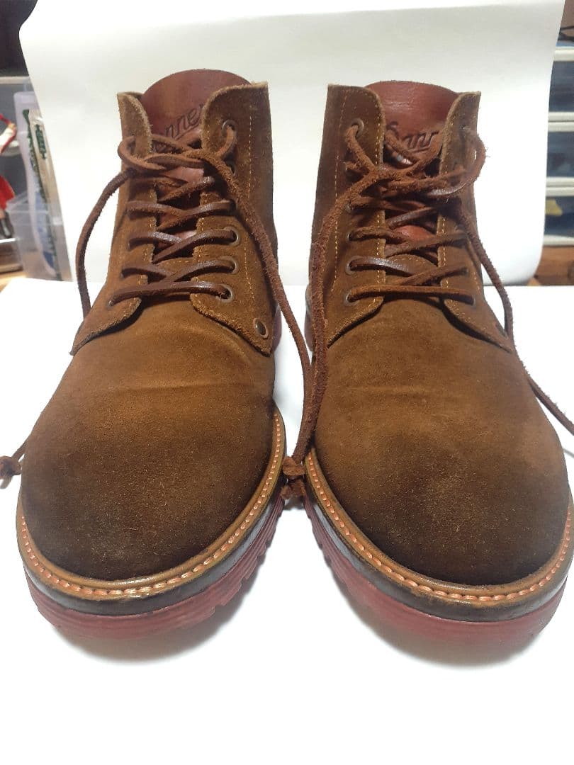 Danner ブラウン スエード·レザー ブーツ