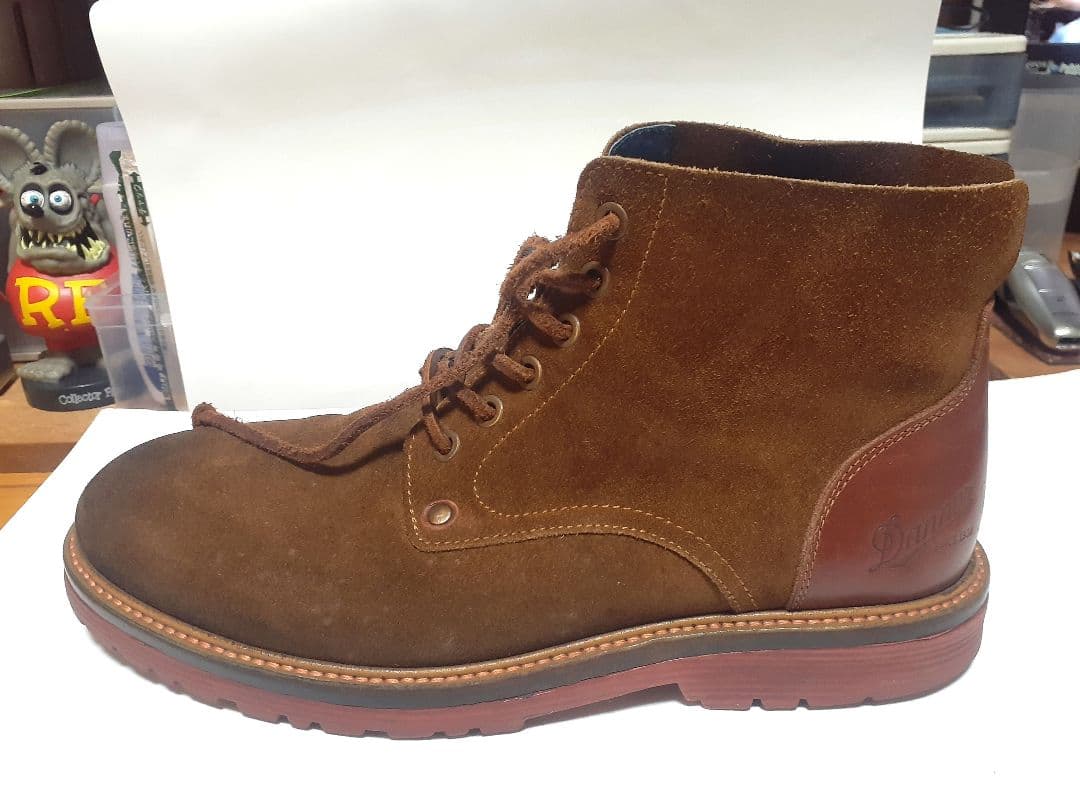 Danner ブラウン スエード·レザー ブーツ
