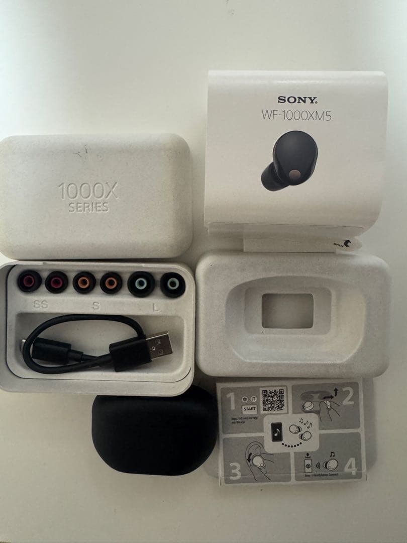 美品、付属品完備SONY WF-1000XM5 ワイヤレスイヤホン