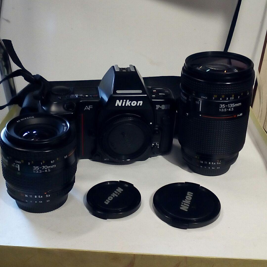 ニコン　Ｆ-801 レンズ　2本　美品