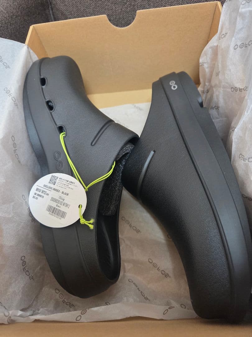 Oofos Oocloog サンダル M10/W12 ウーフォス