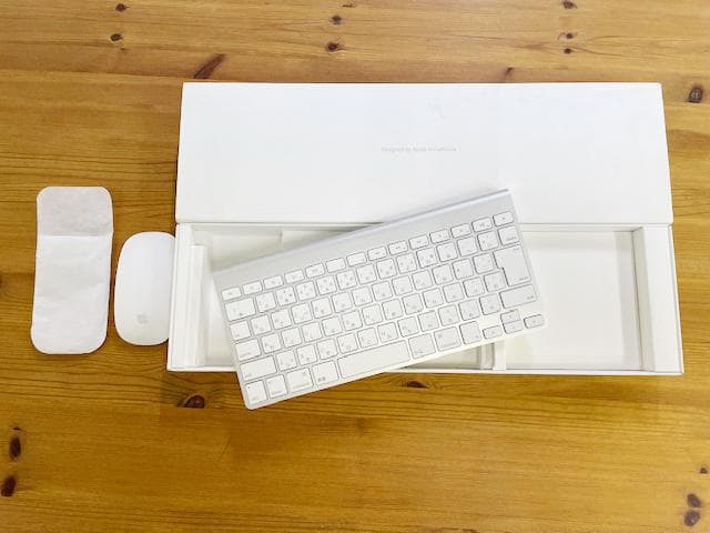 Apple 純正ワイヤレスキーボードとマウスセット【キーボードは未使用品】