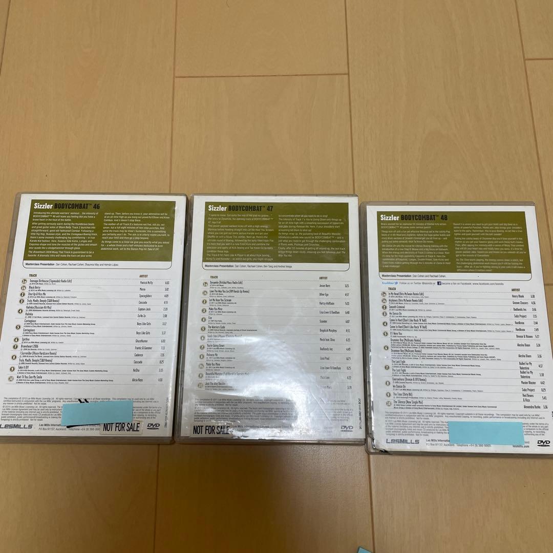 Les Mills BODYCOMBAT 46.47.48 ボディコンバット