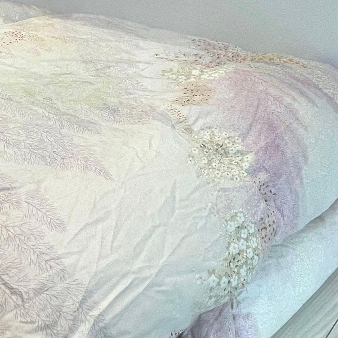 羽毛布団 シングル ダウン90 フェザー10 綿100 掛布団　掛け布団