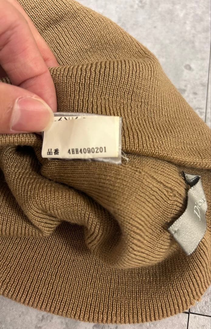 Dior Homme AW04 BEE ウール　ビーニー　ニット帽