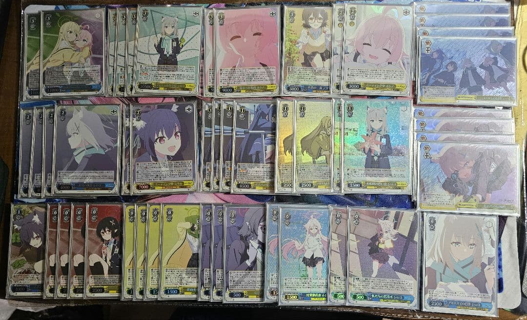 【最終値下】ヴァイス　ブルーアーカイブ　8炎　フルホイル　デッキ　ブルアカ