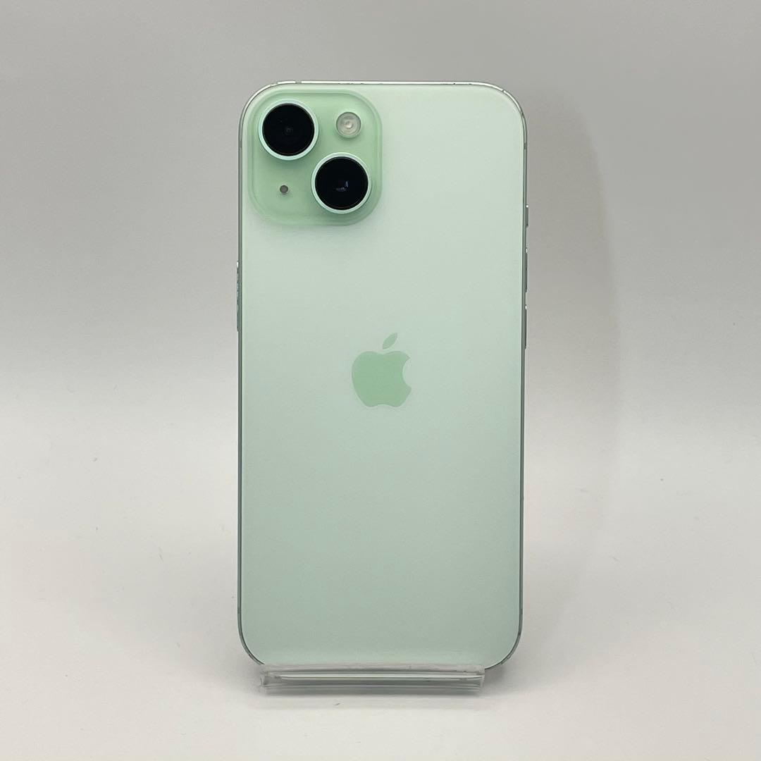 iPhone 15 128GB 大容量バッテリー新品100% SIMフリー 緑