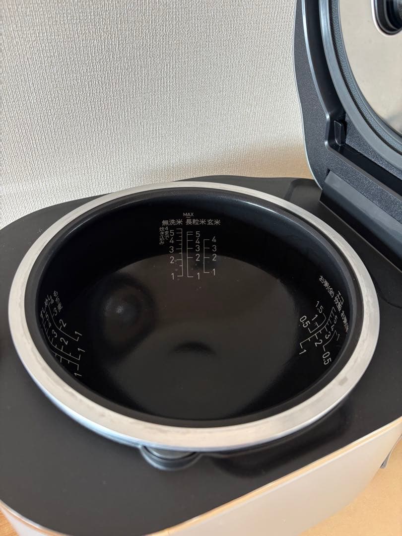 T-fal ザ・ライス　遠赤外線3DIH炊飯器 シルバー