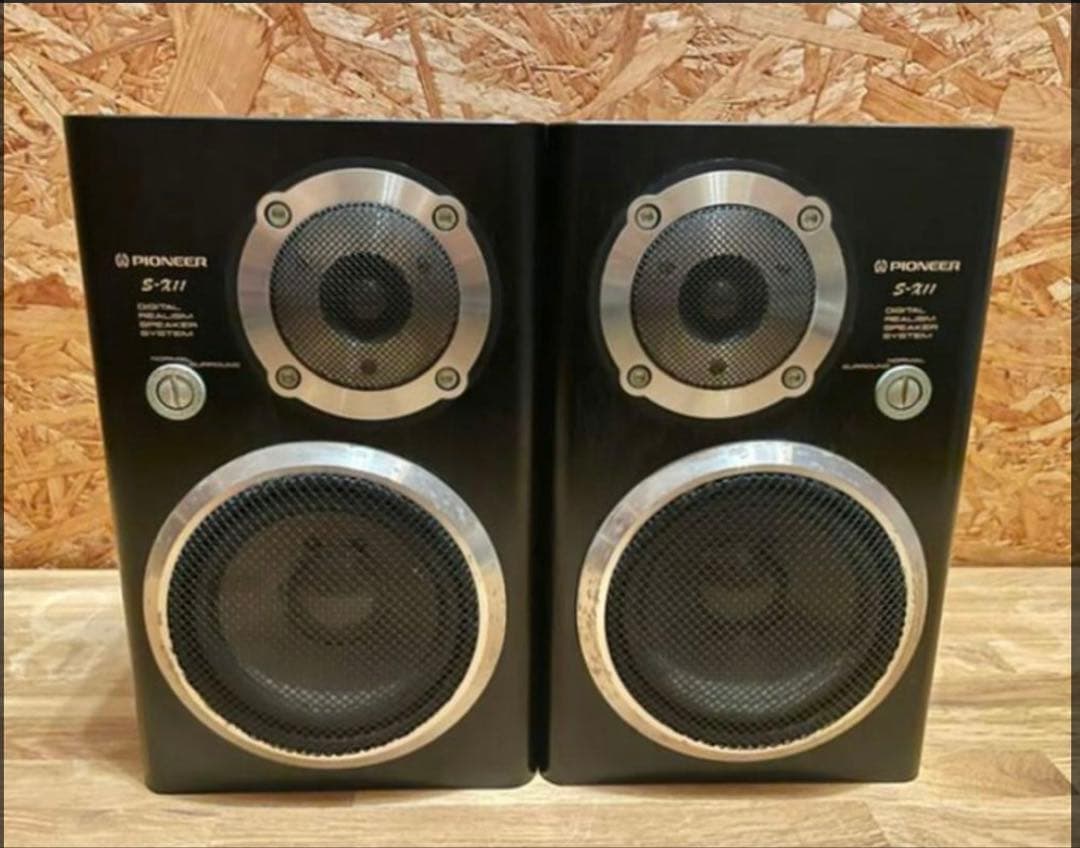 Pioneer S-41 スピーカー 2ウェイ ブラック